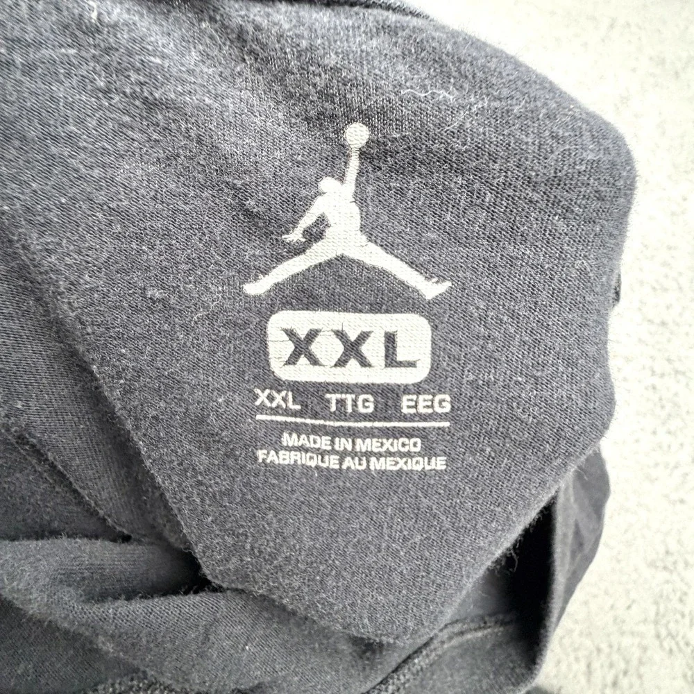 Vintage Jordan Air Jordan Shirt Mens‎ 2XL Black 20th Anniversary His Airness 00s